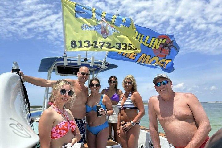 クリアウォータービーチでの2時間のプライベートボートチャーター