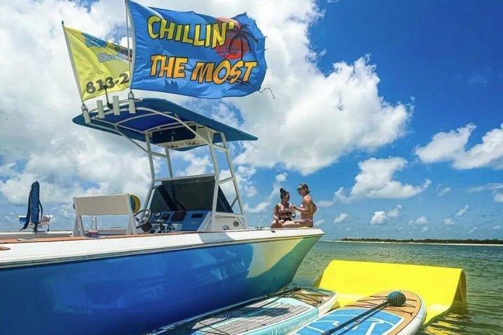 3 uur privé boot charter op Clearwater Beach