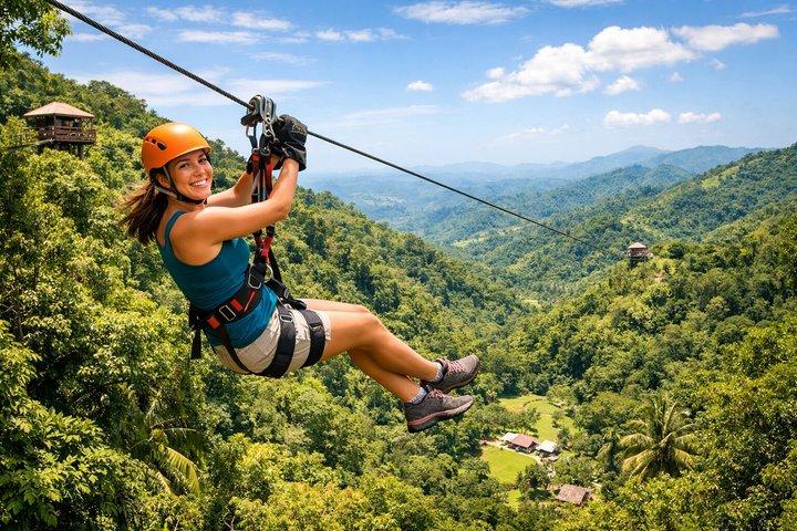 Jhoraji Zip Line Canopy Adventure from Punta Cana