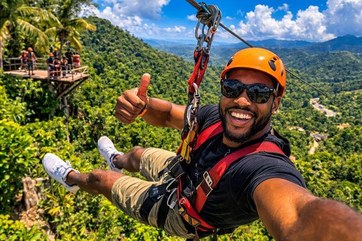 Jhoraji Zip Line Canopy Adventure from Punta Cana