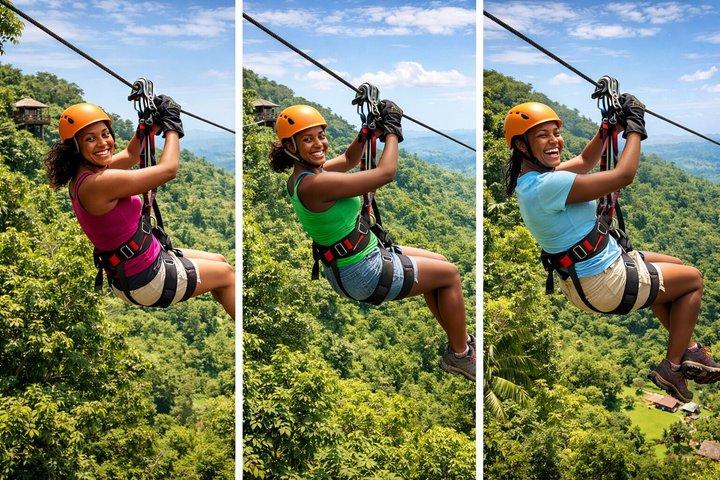 Jhoraji Zip Line Canopy Adventure from Punta Cana
