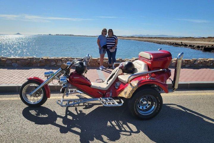 Trike Adventure naar Mar Menor, zoutmeren en Flamingo's