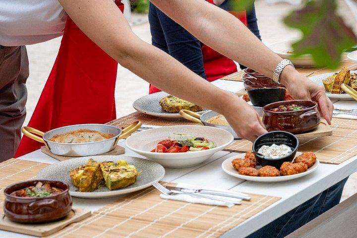 Paros: Classe de culinária com comida grega e vinho