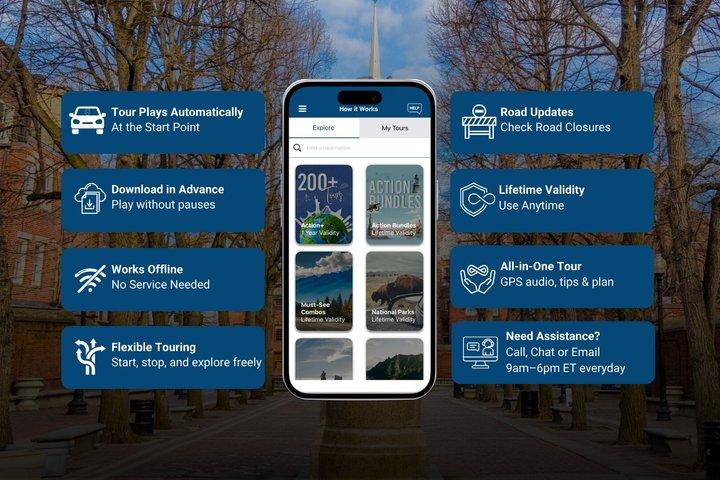 Freedom Trail e Salem Witch Trials: tour audio guidato con app