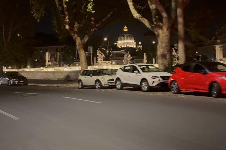 Visite privée Rome Golf Panier avec Points Forts et Pierres Cachées