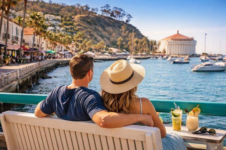 LAX エリアのホテルからカタリナ島への日帰り旅行、アンダーシー アドベンチャー付き