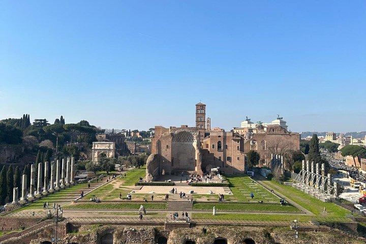 Visite guidée privée de Colosseum Gladiator Arena et Forum romain