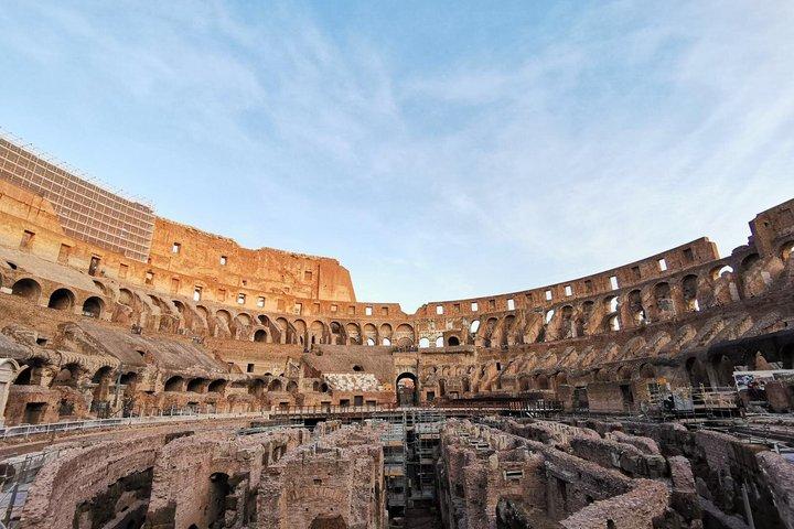 Visite guidée privée de Colosseum Gladiator Arena et Forum romain
