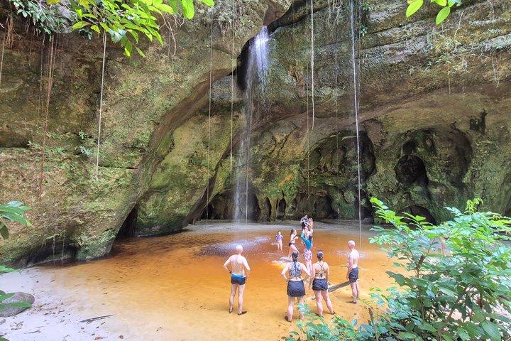 Exploring the Caves and the Waterfalls in the Amazon - Full Day