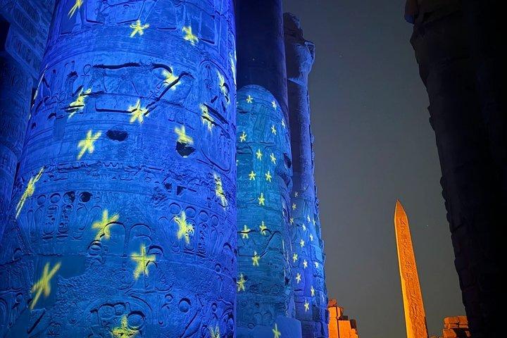 Luxor Private Motorbootfahrt & Karnak Sound and Light Show