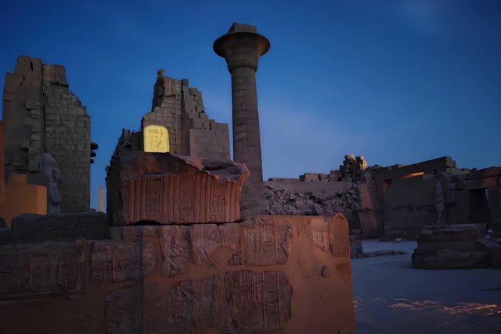 Luxor Private Motorbootfahrt & Karnak Sound and Light Show