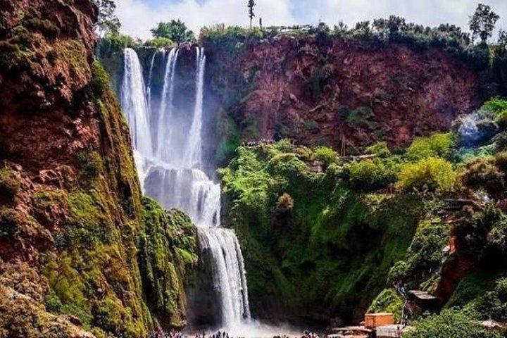 Marrakech: Dagstur til Ouzoud-vandfaldene + guide