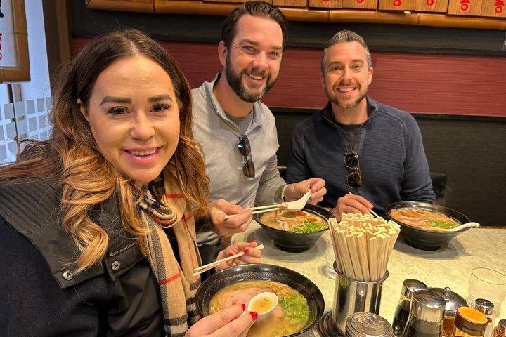 Tóquio: Tour de degustação privado Ramen (2 tigelas, escolha sua área)