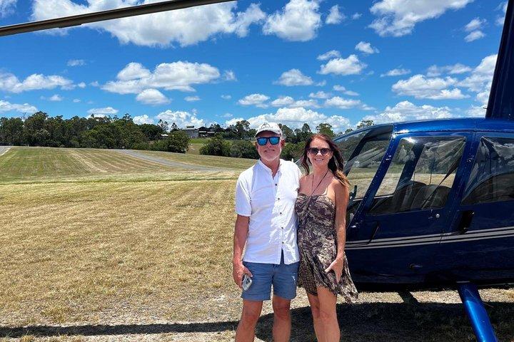 Sirromet Winery + CBD & Mt Coot-tha Private Helicopter Experience