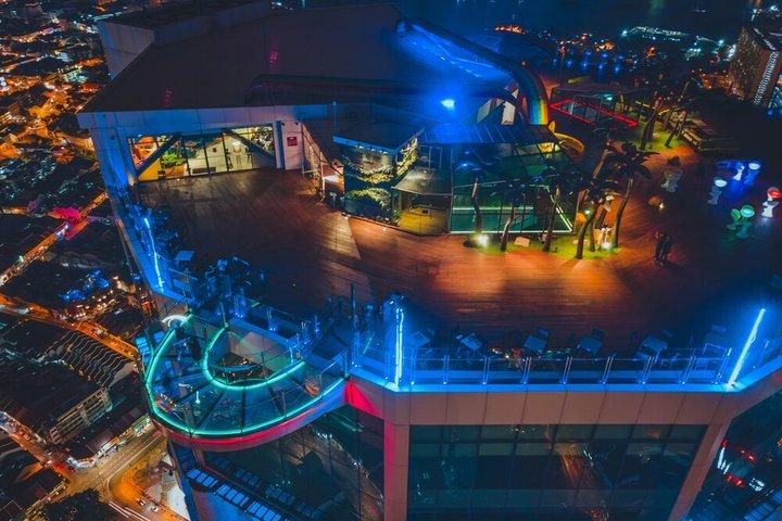 トップコムタルペナン展望台とレインボースカイウォークチケット