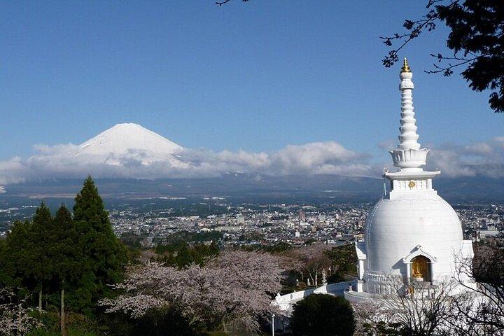 プライベート富士ツアー：山中湖、御殿場アウトレット＆温泉