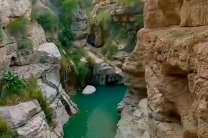 ヒドゥン・パラダイス・ツアー：ワディ・ティウィ、ビンマ・シンクホール＆フィンズ・ビーチ