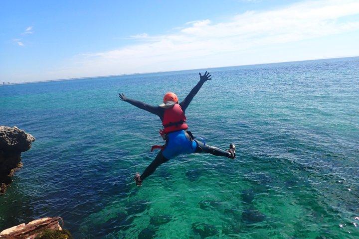 Coasteering bij Portinho da Arrábida