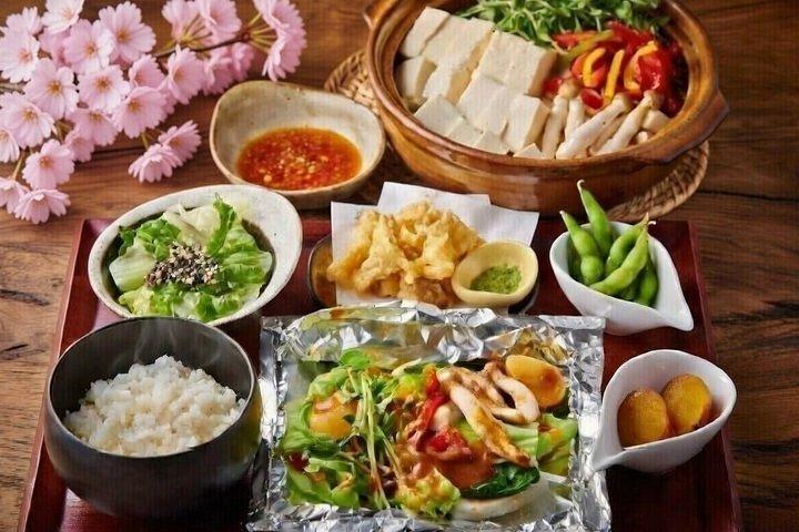 Tokyo : Shinjuku 7 - Desser vegetarisk middag på en japansk izakaya