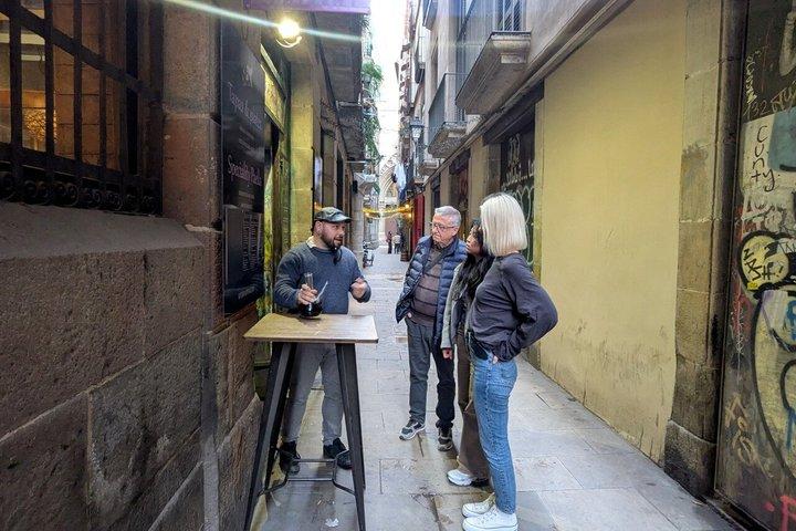 Visite gastronomique et viticole du quartier gothique de Barcelone