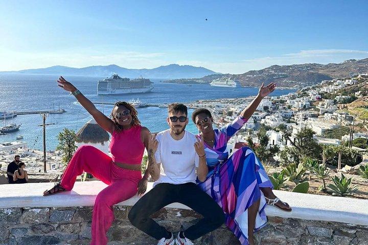 Halvdagstur på en privat ö med en lokalbo i Mykonos