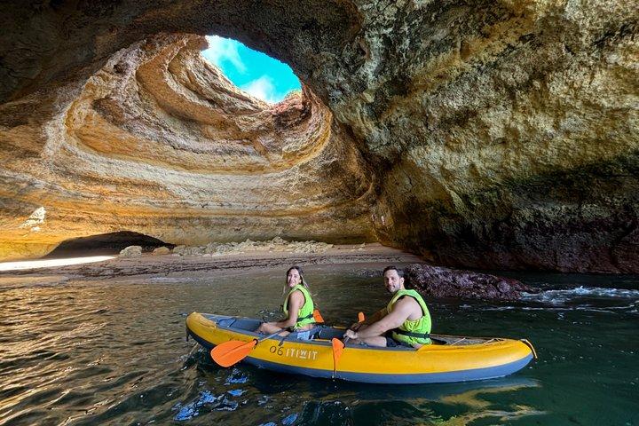 Kayaking in Benagil