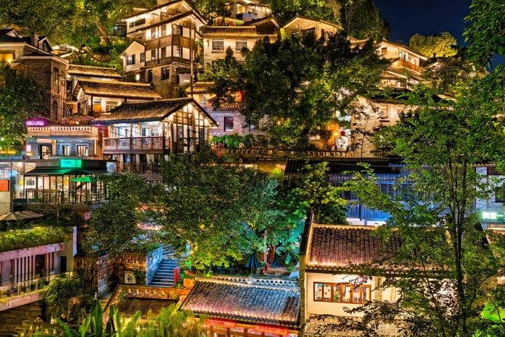Visite de Chongqing Magic Night View et des lieux d'observation secrets