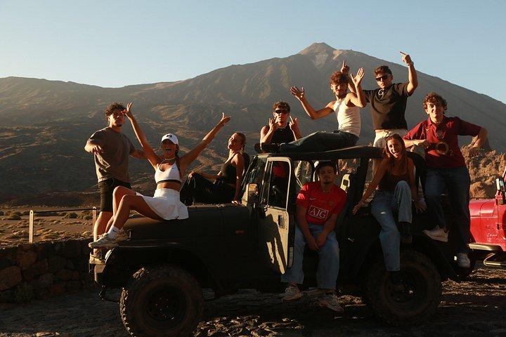 Teide Sunset Self-Drive Tour de Jeep (2.000m)