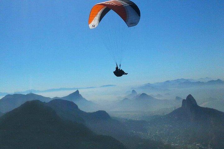 Hanggliding eller paragliding i Rio de Janeiro