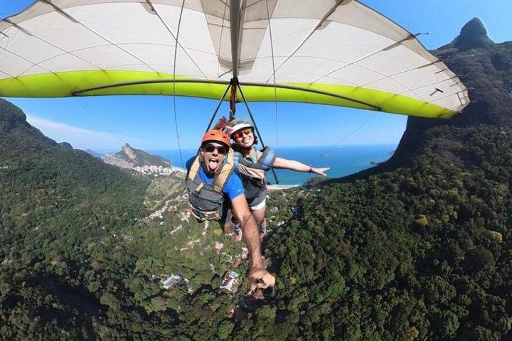 Deslizamiento en parapente sobre Río de Janeiro