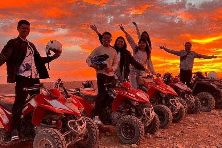Agafay Desert Quad Bike Camel Ride and Dinner Show