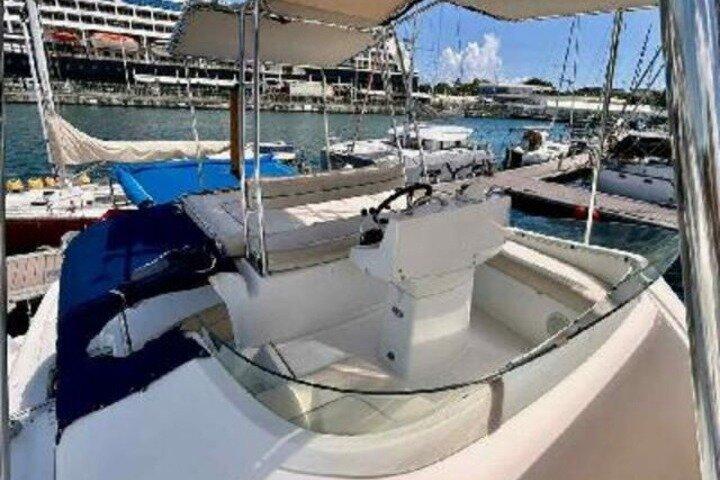 Papeete: Excursão de um dia a Moorea em catamarã de luxo