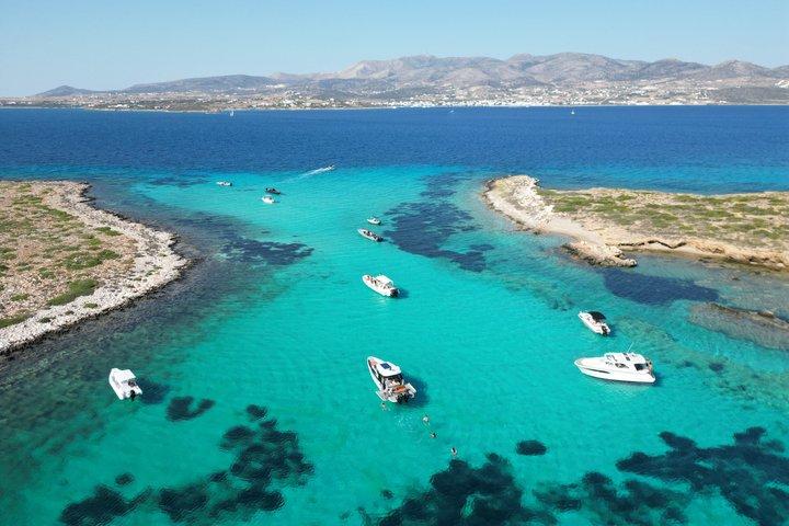Privé dagelijkse cruise op De Antonio 36 Paros naar Antiparos
