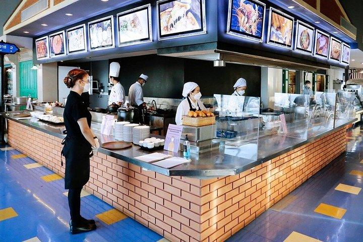 Baiyoke Sky Restaurant Almuerzo Buffet Ticket en el piso 76