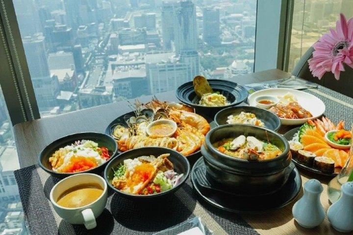 Baiyoke Sky Restaurant Lunch Buffet Ticket no 76o andar
