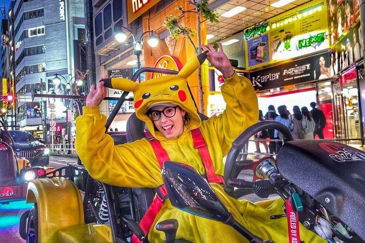 渋谷ゴーカートツアー渋谷交差点と東京タワー