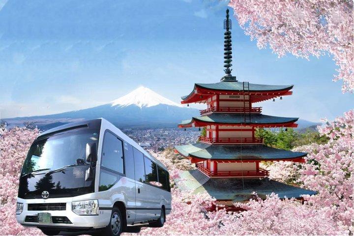 Mt Fuji/Lake Kawaguchi 1 day Private Bus Tour