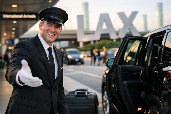 サンペドロクルーズターミナルからLAX空港へ