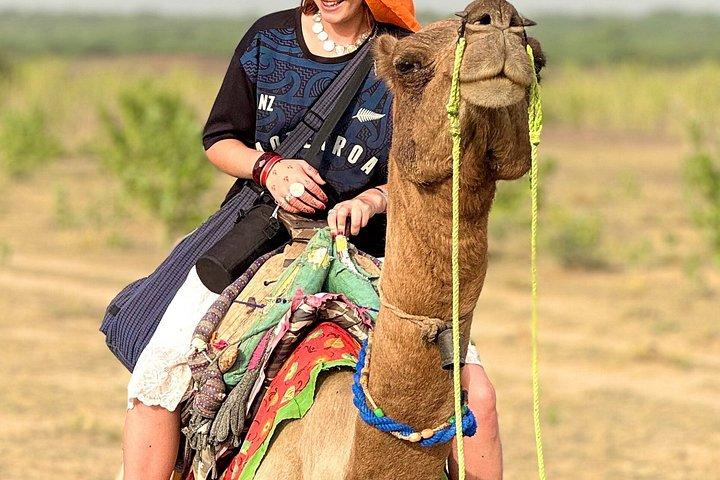ジャイサルメール：-1泊2日タール砂漠アドベンチャーサファリ
