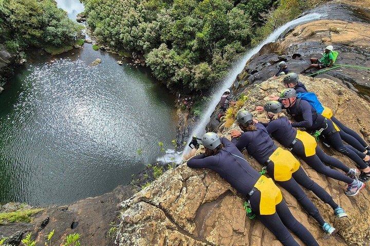 Guided Canyoning at Tamarind Falls 7 Waterfalls in Mauritius