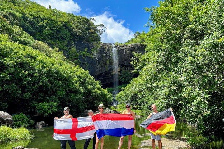 Barranquismo guiado en las cataratas del Tamarind 7 cascadas en Mauricio