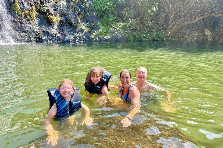 Barranquismo guiado en las cataratas del Tamarind 7 cascadas en Mauricio