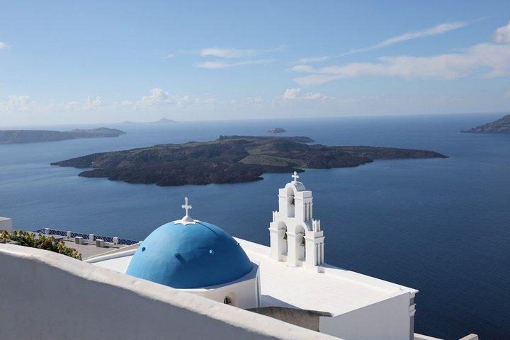 サントリーニ島：柔軟な旅程で自家用車とドライバーをレンタル