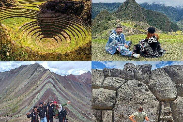 Excursão de 5 dias em Cusco Machu Picchu Sacred Valley e Rainbow Mountain