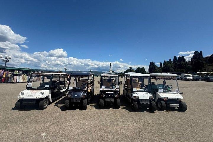 Privé Florence Golf winkelwagen Tour Schilderachtig uitzicht en lokale inzichten