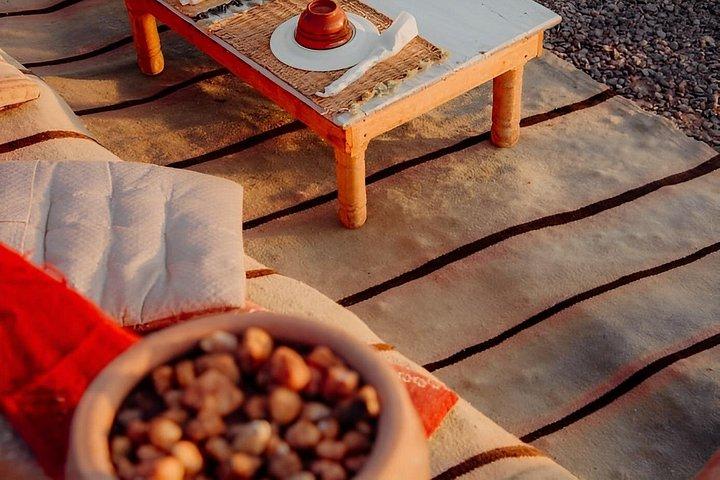 Fyrhjuling, kamelridning och middag i Agafayöknen