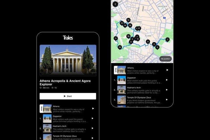 Visite autoguidée à Athènes avec 100 histoires audio captivantes