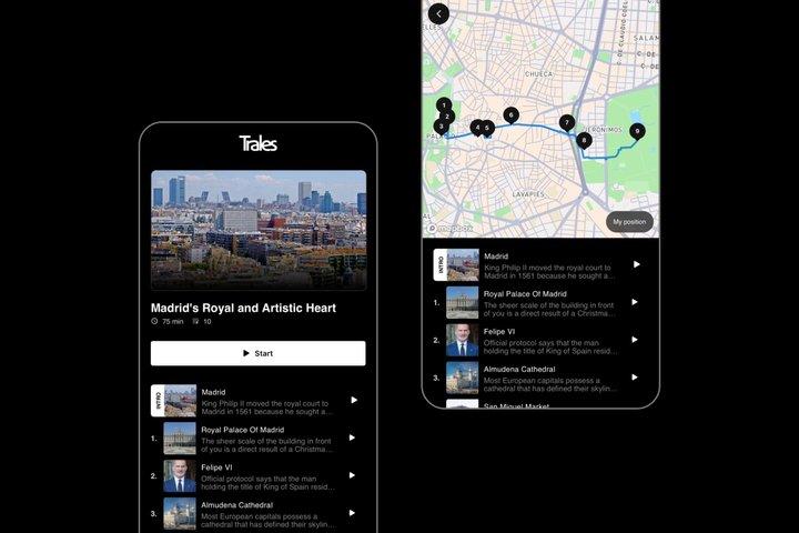 Visites autoguidées à Madrid avec 100 histoires audio captivantes