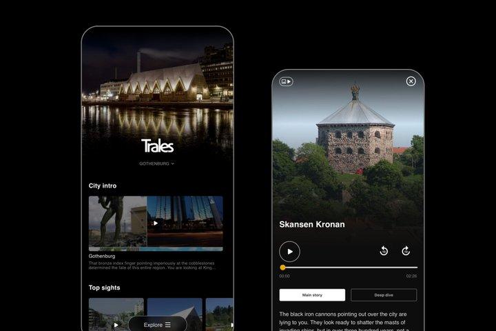 Visite privée libre à Göteborg avec 100 histoires audio