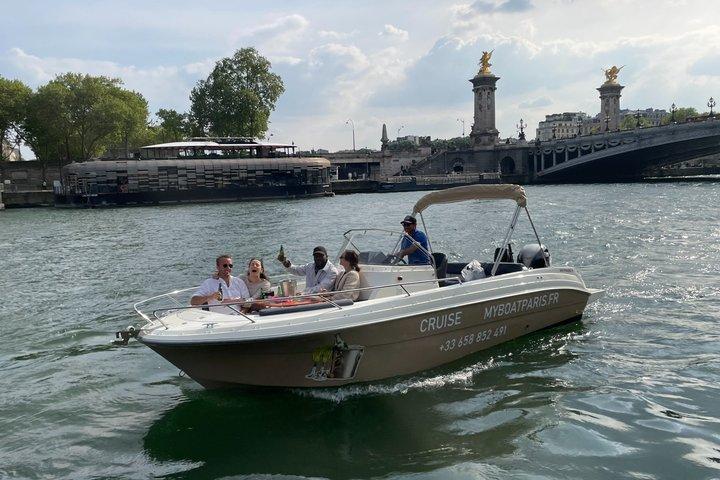 Crucero privado por el río Sena - Iluminación de la Torre Eiffel